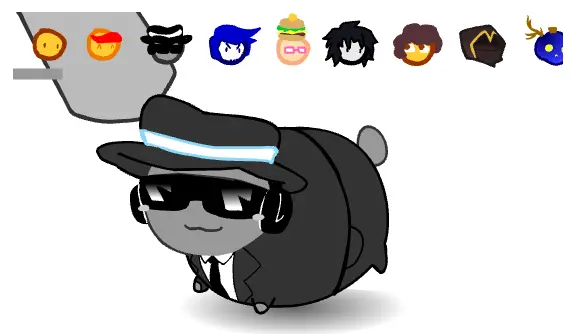 No Touching Forsaken — the bean character roster